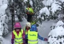 A winter wonderland snowshoe walk for the 3 year old ForestKids.