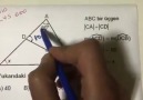 Çok güzel geometri çözümü