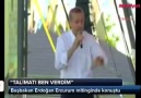 TAYYİP ERDOĞAN-TALİMATI BEN VERDİM